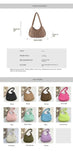 Pleated Cloud Bubble Crossbody Bag
