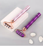 New Electric Germanium Particle Massager 18 Germanium Stone Roller Beauty Stick Lift And Tighten Magnet Face Beauty Stick