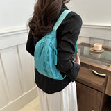 Crossbody bag women's casual bag canvas bag waist bag trendy sports chest bag