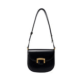 Original Women Bag  New Trendy High-end Wedding Bag Shoulder Bag Commuting Handbag Retro Style Saddle Bag