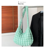 Pleated Cloud Bubble Crossbody Bag