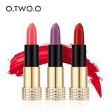 12 Colors Lipstick Matte Lipsticker Long-lasting Easy to Wear Waterproof Baby Lip Balm Nude
