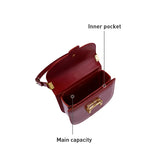 Original Women Bag  New Trendy High-end Wedding Bag Shoulder Bag Commuting Handbag Retro Style Saddle Bag