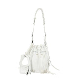 Women's Trendy Rivet Messenger Bag