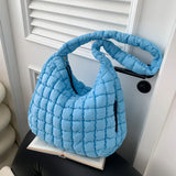 Pleated Cloud Bubble Crossbody Bag