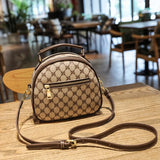 Women's Evening Bags 2023 New With Top Handle Shoulder Crossbody Side Strap Leather Vintage Fashion Luxury Female Ladies Handbag