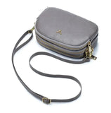 Leather cross-body mini bag