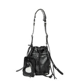 Women's Trendy Rivet Messenger Bag