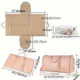 Large Capacity Portable Garment Bag Large Size