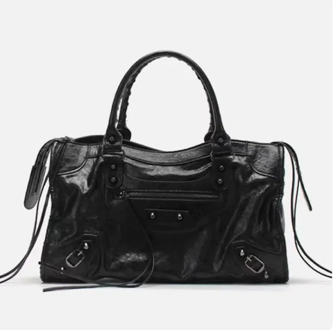 RivetRide Large Crossbody Shoulder Bag